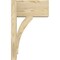 Ekena Millwork Thorton Block Rough Sawn Outlooker, Douglas Fir, 8"W x 14"D x 22"H OUT08X14X22THR05RDF - alternate 2